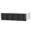 QNAP TS-1673AU-RP-16G Servidor NAS/Storage Rack (3U) Ryzen Embedded V1500B 16 GB DDR4 0 TB QNAP QTS Negro, Gris