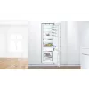 Combinación frigorífico-congelador integrable Bosch Serie 6 KIS87AFE0, 272 L total, 209 L frigorífico, 63 L congelador abajo, blanco, puerta reversible