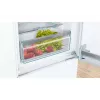 Combinación frigorífico-congelador integrable Bosch Serie 6 KIS87AFE0, 272 L total, 209 L frigorífico, 63 L congelador abajo, blanco, puerta reversible