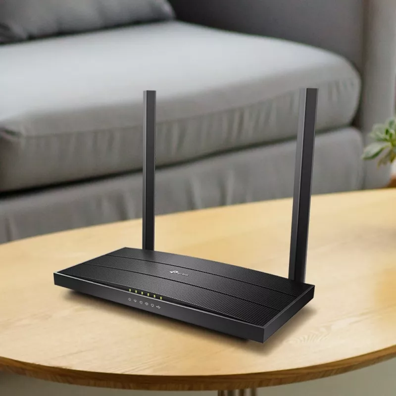 TP-Link Archer AC1200 MU-MIMO Router módem inalámbrico VDSL/ADSL, Negro