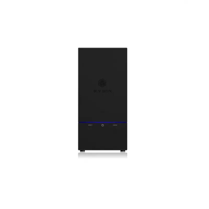 ICY BOX IB-RD3621-C31 Array de discos 0 TB Sobremesa Negro