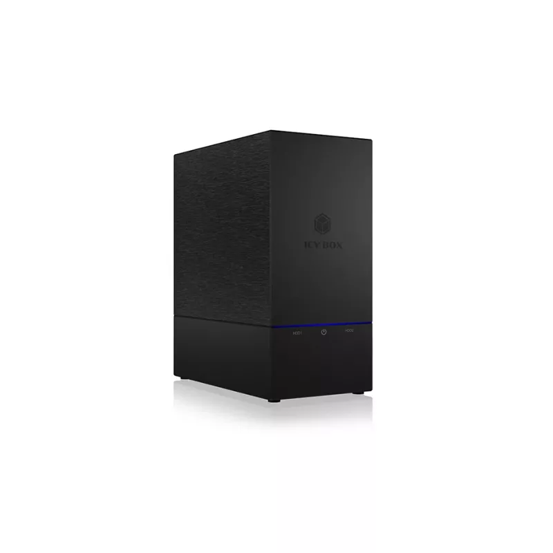 ICY BOX IB-RD3621-C31 Array de discos 0 TB Sobremesa Negro