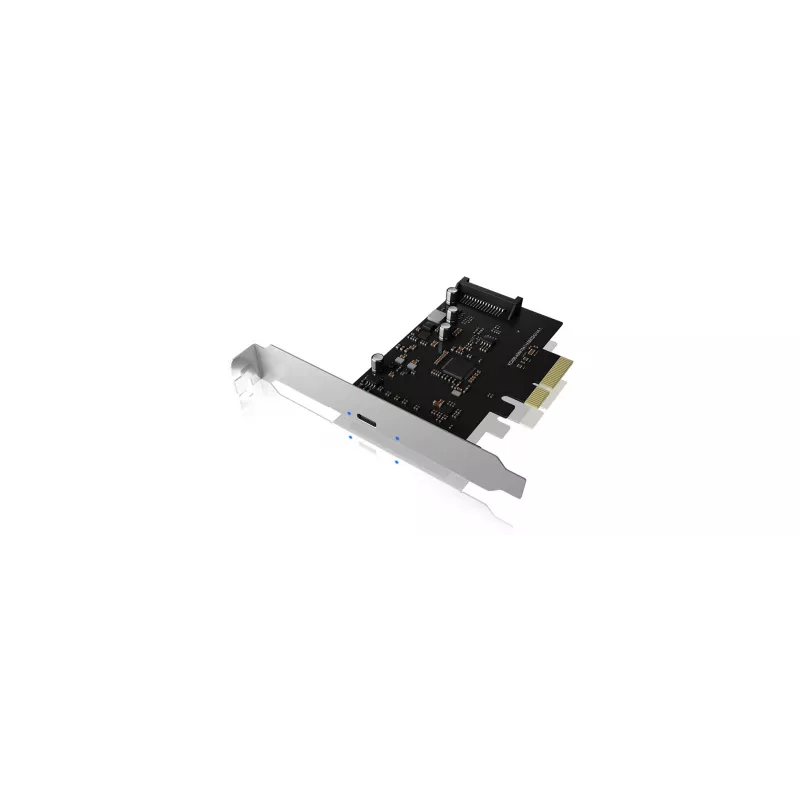 ICY BOX IB-PCI1901-C32 tarjeta controladora PCIe 3.0 x4, 1x USB-C 3.2 Gen 2x2, negra