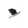 ICY BOX IB-PCI1901-C32 tarjeta controladora PCIe 3.0 x4, 1x USB-C 3.2 Gen 2x2, negra