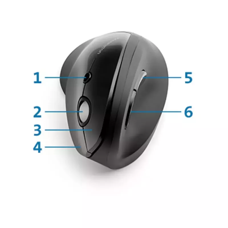 Ratón Kensington Pro Fit Ergo Vertical Wireless RF Inalámbrico