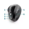 Ratón Kensington Pro Fit Ergo Vertical Wireless RF Inalámbrico