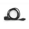 Cable de alimentación GEMBIRD PC-186-ML12-1M — 1 m, CEE7/7 (conector macho) a conector hembra C5, negro