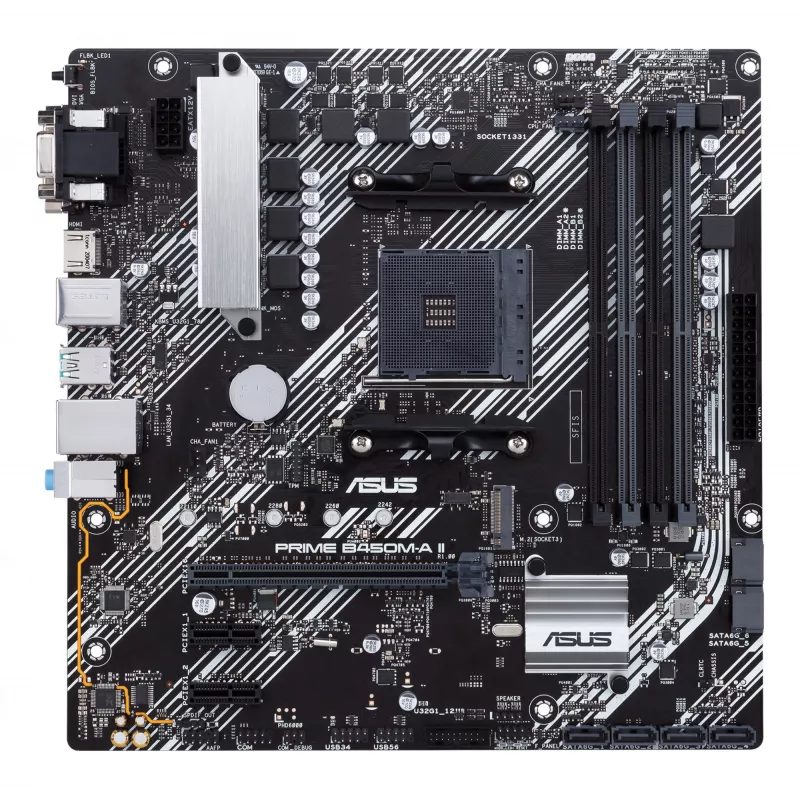 Placa base ASUS PRIME B450M-A II AMD B450 Socket AM4 micro ATX