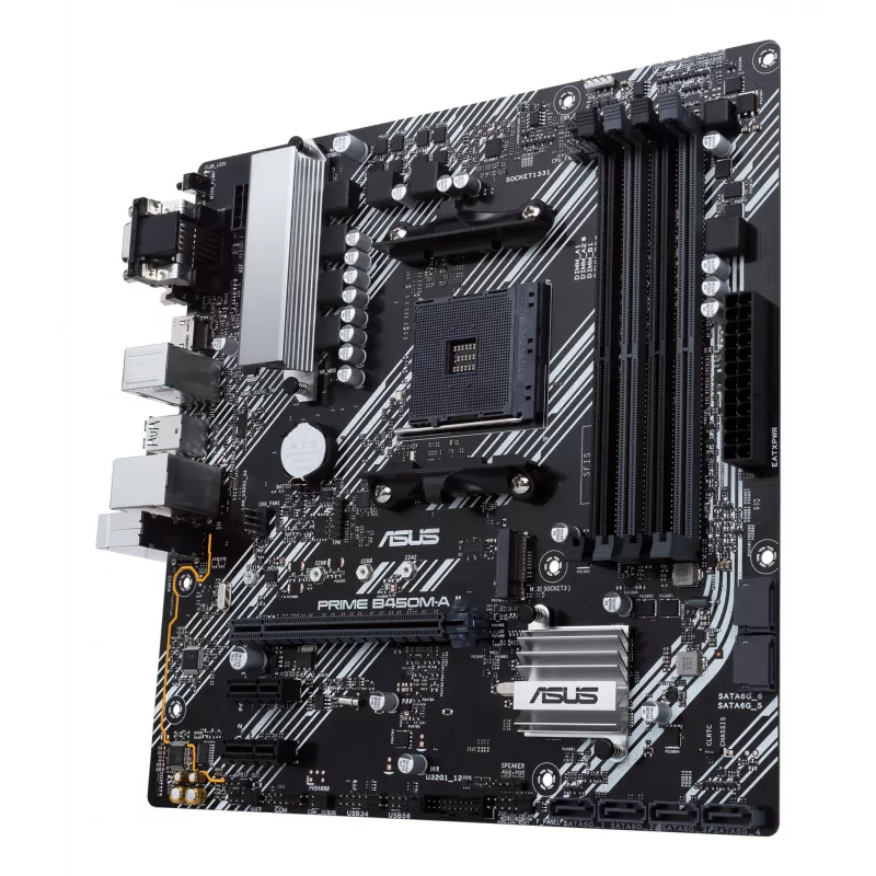 Placa base ASUS PRIME B450M-A II AMD B450 Socket AM4 micro ATX