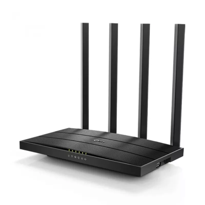 Router wifi TP-Link Archer C6U Gigabit Ethernet dual band (2,4 GHz / 5 GHz) negro
