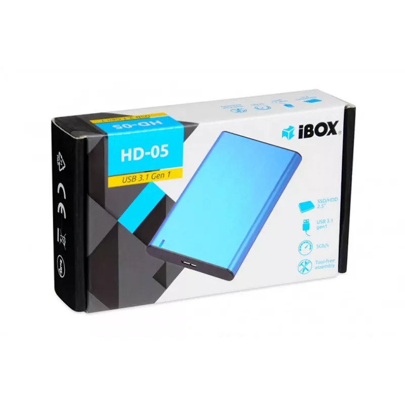 Carcasa para HDD/SSD IBOX HD-05 — 2,5