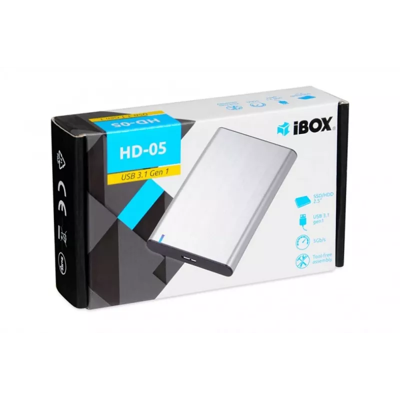 Carcasa para HDD/SSD IBOX HD-05 — 2,5