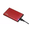 Carcasa para HDD/SSD IBOX HD-05 roja 2,5