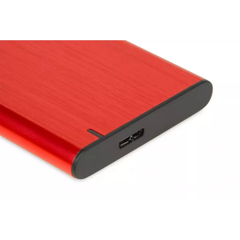 Carcasa para HDD/SSD IBOX HD-05 roja 2,5