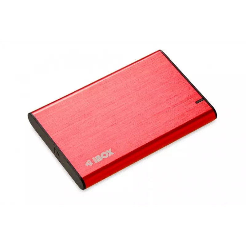 Carcasa para HDD/SSD IBOX HD-05 roja 2,5