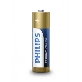 Pila alcalina premium Philips LR6M4B/10 pila doméstica desechable AA