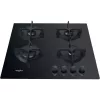 Placa de gas integrable Whirlpool AKT 616/NB negra 60 cm 4 zonas de cocción
