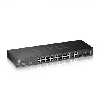 Zyxel GS2220-28-EU0101F Switch de red gestionado L2 Gigabit Ethernet (10/100/1000) negro