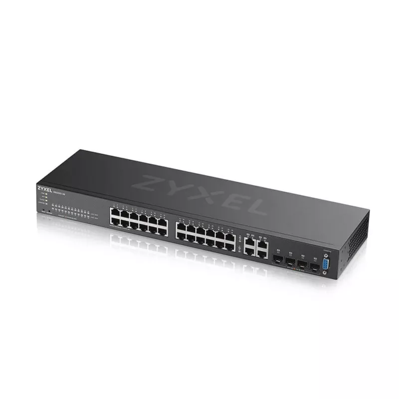 Zyxel GS2220-28-EU0101F Switch de red gestionado L2 Gigabit Ethernet (10/100/1000) negro