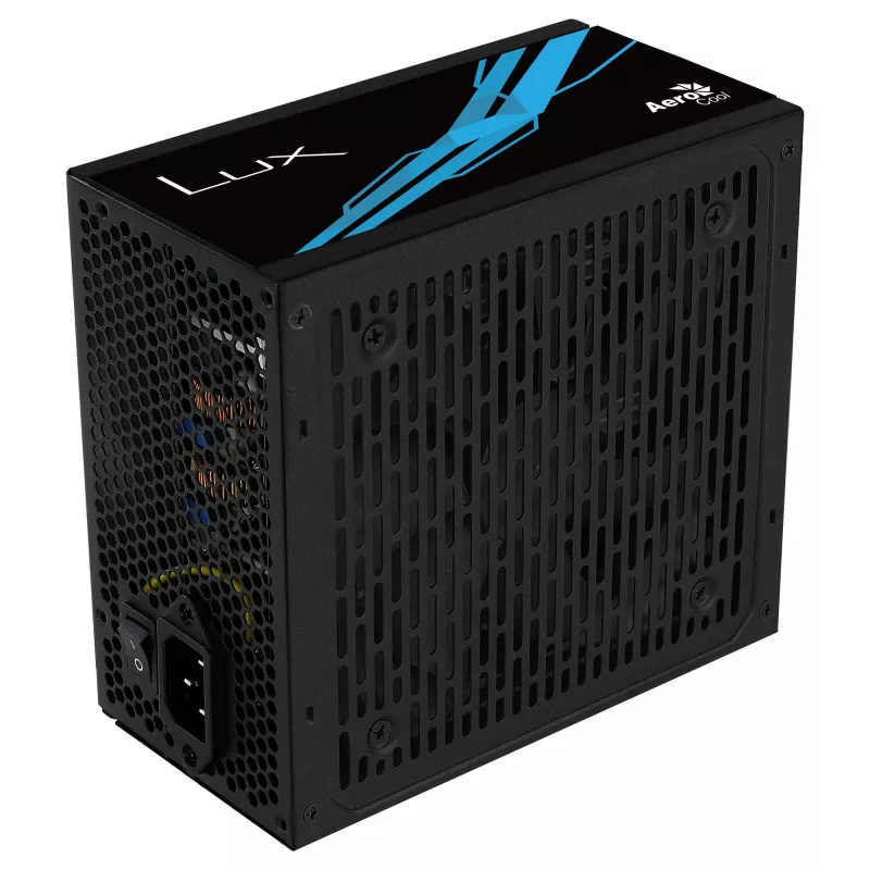 Aerocool LUX650 Fuente de alimentación para PC 650W 80 Plus Bronze 230V 88% eficiencia negro