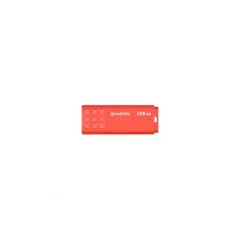 USB-Stick GOODRAM UME3 128 GB USB Type-A 3.2 Gen 1, naranja, sin tapa, 60/20 MB/s