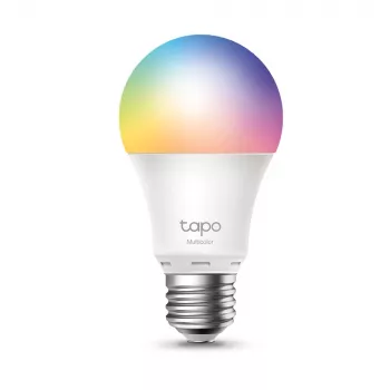 TP-Link Tapo Bombilla inteligente Wi-Fi, multicolor, Smart bulb, Wi-Fi, Metallic, blanco, 802.11b, 802.11g, Wi-Fi 4 (802.11n), LED, E27