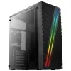 Aerocool Streak Semitorre negra