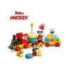 LEGO DUPLO Set 10941 Cumpleaños de Mickey y Minnie – figuras DUPLO, 22 piezas, para niños a partir de 2 años