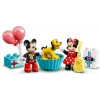 LEGO DUPLO Set 10941 Cumpleaños de Mickey y Minnie – figuras DUPLO, 22 piezas, para niños a partir de 2 años