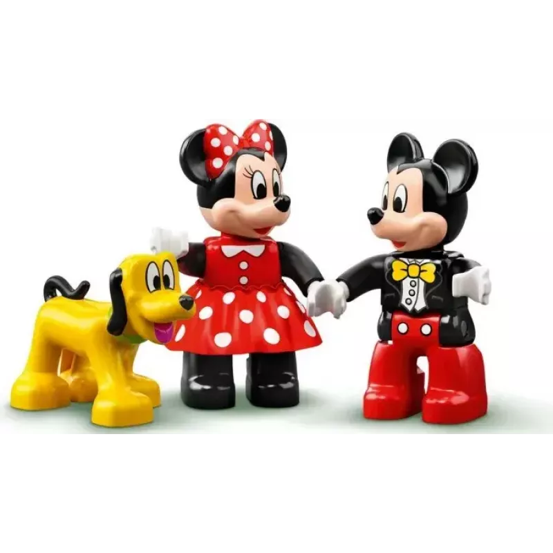 LEGO DUPLO Set 10941 Cumpleaños de Mickey y Minnie – figuras DUPLO, 22 piezas, para niños a partir de 2 años