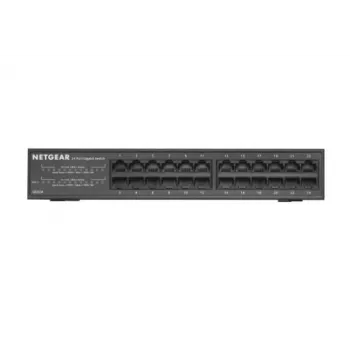 NETGEAR GS324 Switch Ethernet Gigabit no gestionado (10/100/1000) Negro