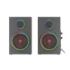 GENESIS Helium 300 BT Altavoces 24 W PC/Portátil Negro 2.0 Canales 2 Vías Bluetooth
