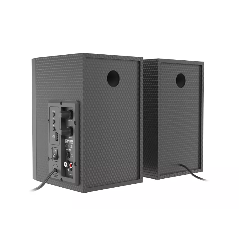 GENESIS Helium 300 BT Altavoces 24 W PC/Portátil Negro 2.0 Canales 2 Vías Bluetooth