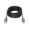 DIGITUS Cable de conexión híbrido de fibra HDMI AOC, Type-A macho/macho, 15 m, UHD 8K@60Hz, CE, negro