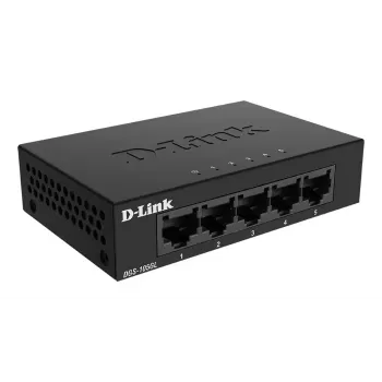 D-Link DGS-105GL/E Switch de red no gestionado Gigabit Ethernet (10/100/1000) Negro