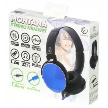 Auriculares estéreo Rebeltec MONTANA BLU