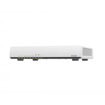 QNAP QHora-301W Router inalámbrico 10 Gigabit Ethernet Doble banda (2,4 GHz / 5 GHz) Blanco