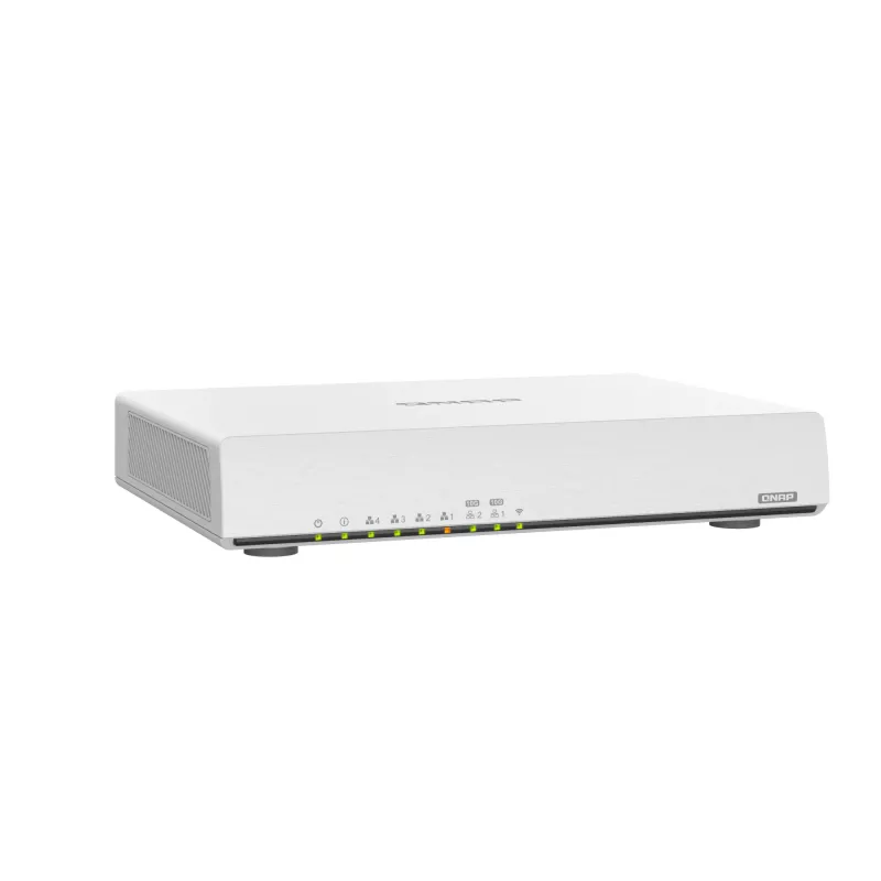 QNAP QHora-301W Router inalámbrico 10 Gigabit Ethernet Doble banda (2,4 GHz / 5 GHz) Blanco