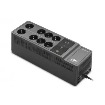APC Back-UPS 650VA 230V 1 puerto de carga USB - SAI (Offline) fuente de alimentación ininterrumpida (SAI) Standby (Offline) 0,65 kVA 400 W 8 tomas de CA