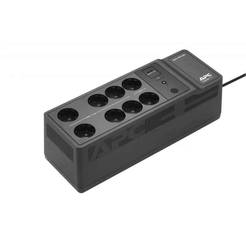 APC Back-UPS 650VA 230V 1 puerto de carga USB - SAI (Offline) fuente de alimentación ininterrumpida (SAI) Standby (Offline) 0,65 kVA 400 W 8 tomas de CA