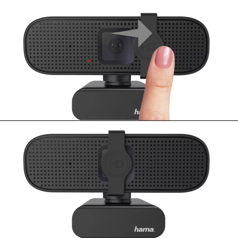 Webcam Hama C-400 2 MP 1920 x 1080 píxeles USB 2.0 negra