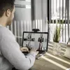 Webcam Hama C-600 Pro 2 MP 1920 x 1080 píxeles USB 2.0 negra