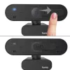 Webcam Hama C-600 Pro 2 MP 1920 x 1080 píxeles USB 2.0 negra