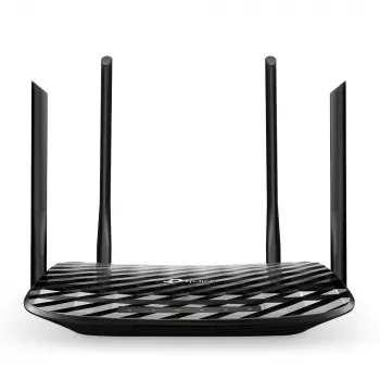 Router inalámbrico TP-Link AC1200 Gigabit Ethernet banda dual (2,4 GHz / 5 GHz) negro