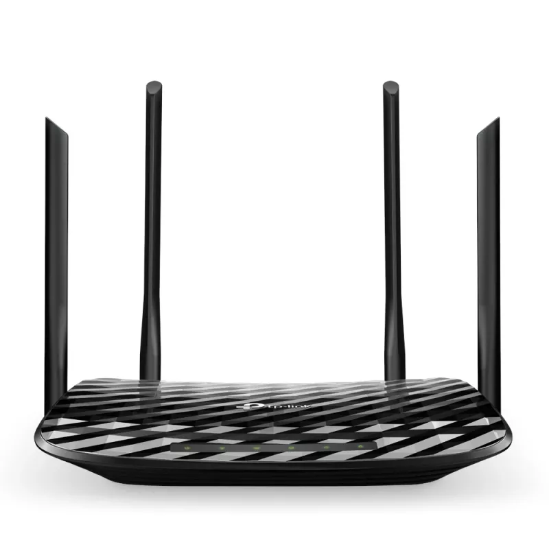Router inalámbrico TP-Link AC1200 Gigabit Ethernet banda dual (2,4 GHz / 5 GHz) negro