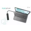 HUB i-tec Metal USB-A/USB-C 2x USB 3.0 + 2x USB-C (10 Gbps)