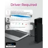 ICY BOX IB-DK2251AC cableado USB 3.2 Gen 2 (3.1 Gen 2) Type-A negro