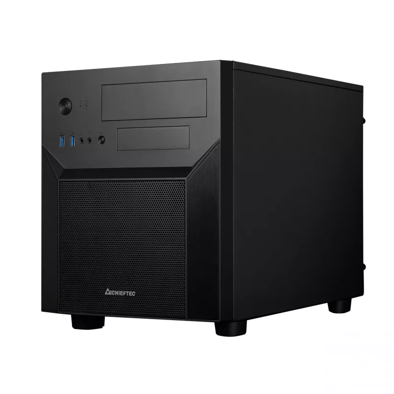 Caja de ordenador Chieftec CI-02B-OP cubo negro