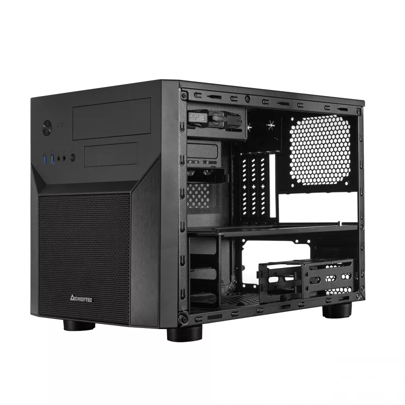 Caja de ordenador Chieftec CI-02B-OP cubo negro