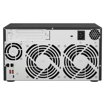 QNAP TS-873A NAS torre Ryzen Embedded V1500B 8 GB DDR4 0 TB QNAP Turbo System negro